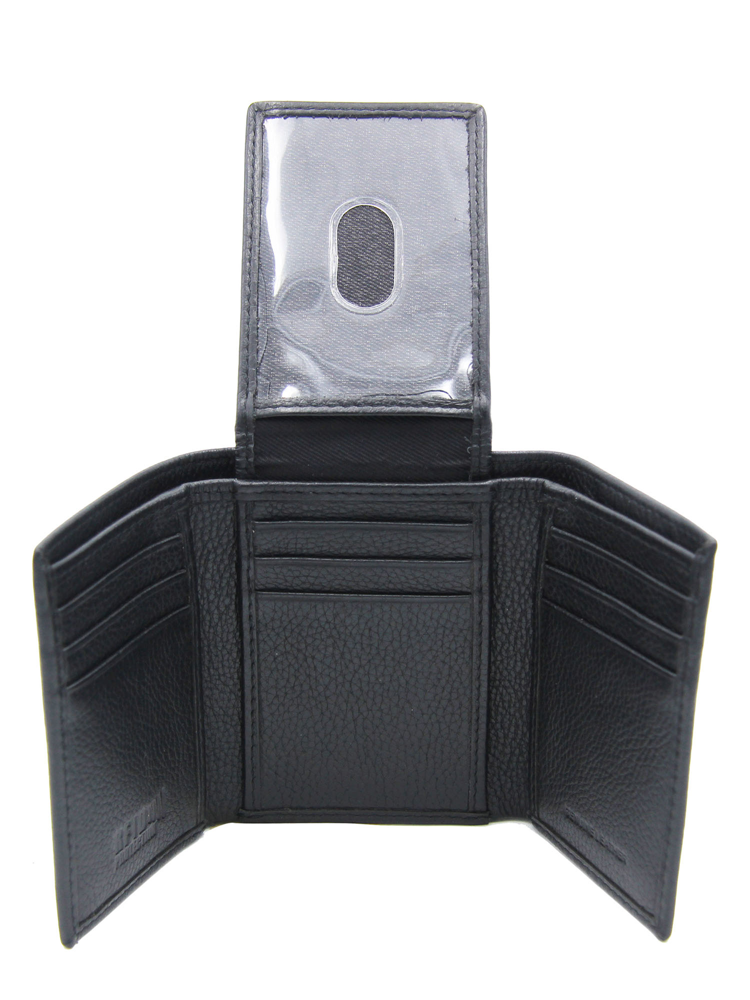 George RFID Trifold Wallet in Genuine Milled Leather photo 5