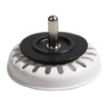 thumbnail image 2 of 1Pc Kitchen Sink Basket Strainer Waste Plug Coloured White Plug Diameter: 74mm, 2 of 10