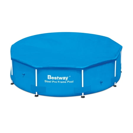 Bestway 10' Frame Pool Debris Cover for Above Ground Metal Frame Swimming (Best Way To Cover Up A Cold Sore)