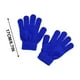 thumbnail image 3 of Guantes de invierno cálidos de punto de color sólido con dedos divididos para niños, unisex, de punto acrílico, protección para las manos en climas fríos, un par, 3 of 7