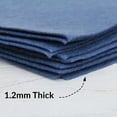 thumbnail image 3 of Threadart Premium Felt Sheets - 10 Sheets - 12" x 12" - Denim | Soft Wool-Like Feel | 1.2mm Thick for DIY Crafts, Sewing, Crafting Projects | Compatible with Cricut Maker, 3 of 8