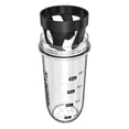 thumbnail image 3 of Botella mezcladora Under Armour UA Clarity de 700 ml, transparente y negra, 3 of 4