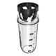 thumbnail image 3 of Botella mezcladora Under Armour UA Clarity de 700 ml, transparente y negra, 3 of 4