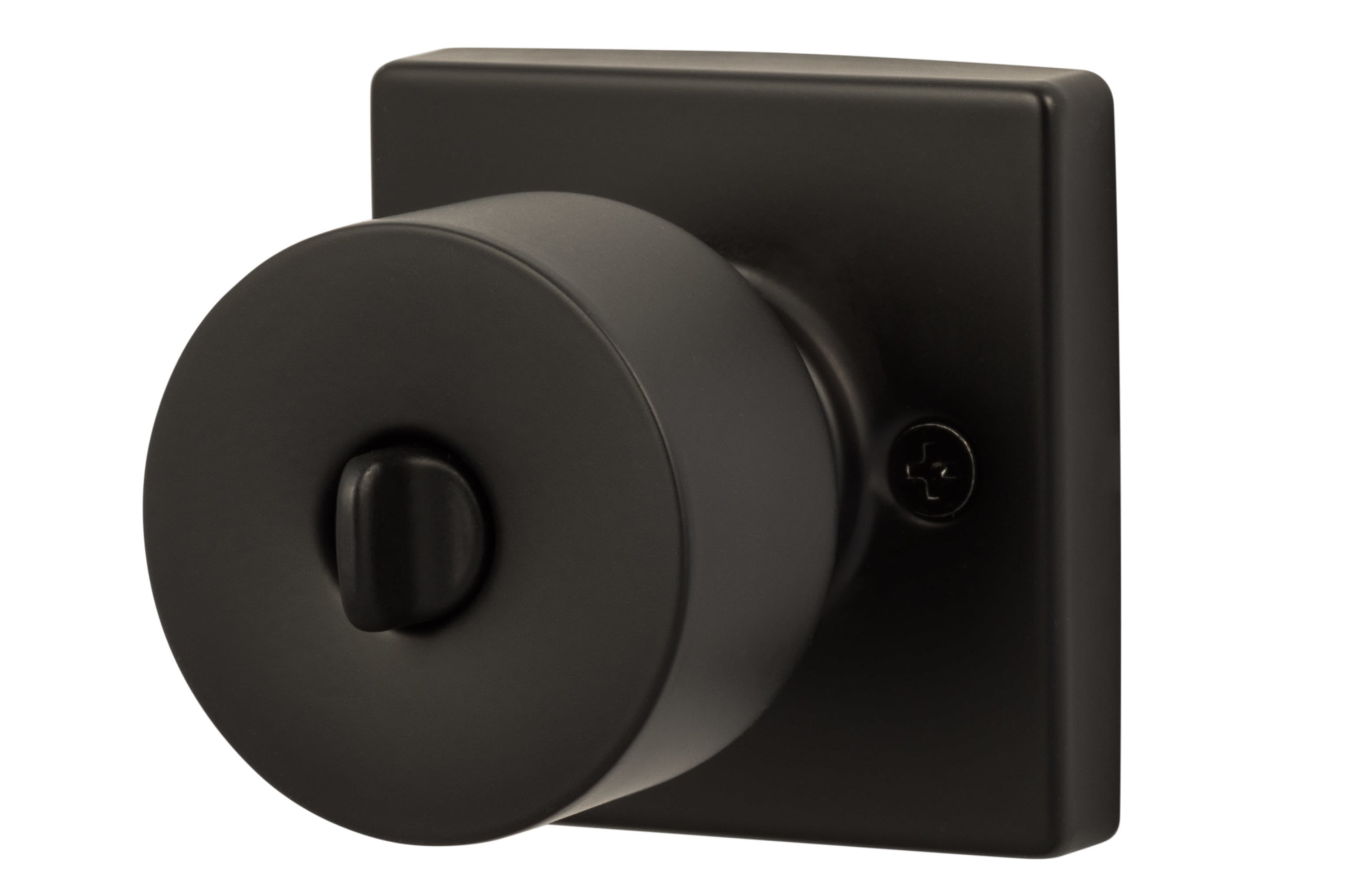 Sure-Loc BG107-SQ SB Bergen Single Cylinder Keyed Entry Door Knob Set - Brass
