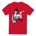 thumbnail image 1 of Bruce Lee  Adult Nunchucks T-Shirt, 1 of 6