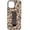 Brown Leopard, variant on Walli Cases iPhone 11 Pro Max Phone Case with Wallet and Finger Strap - Geometric Cheetah