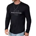 thumbnail image 3 of Playera De Hombre Tenis Manga Larga Deportivas Negra Casual, 3 of 8