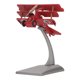 thumbnail image 3 of Modelo de caza de aviones modelo de caza fundido a presión rojo de simulación adornos decorativos de líneas fluidas para el hogar para entusiastas de la aviación ANGGREK Otros, 3 of 8