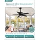 thumbnail image 5 of Ventilador de Techo para Exterior Fanbulous 42" IP65 Impermeable con Luz, 5 of 7