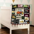 thumbnail image 6 of Yibo Truck Gifts for Kids Boy Girl Blanket Flannel Soft and Comfortable Anti-static Bed Sofa Blanket, 6 of 7