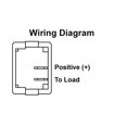thumbnail image 2 of JR Multi Purpose Switch 12015 Double Switch; Single Pole Single Throw SPST; Rocker; 1.625 Inch x 2.437 Inch Cutout; Non-Lighted; White; With Bezel, 2 of 2