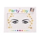 thumbnail image 2 of Vogacara Joyas para la frente de ojos, pegatinas autoadhesivas de diamantes de imitación, maquillaje facial ostentoso, decoraciones DIY para Tratamientos faciales tipo 4, 2 of 6