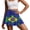 Brazil, variant on FUIALDOLG Hawaii Tropical Palm Leaf Women's Active Skort Summer Palm Leaf Tennis Skorts with Pocket Lady High Waisted Tummy Control Golf Skirt Quick Drying Sport Shorts for Beach Vacation,Gym Sport,M