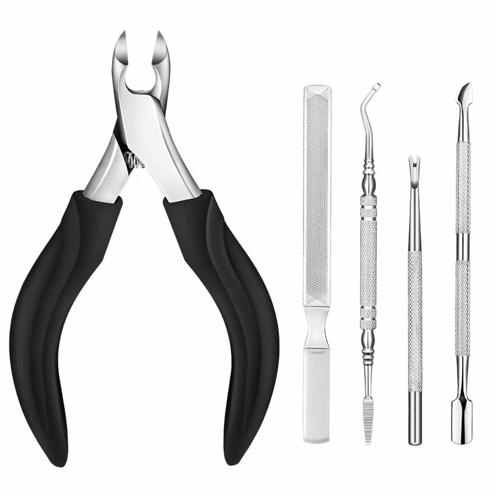 VicTsing Ingrown Toenail Clippers Kit, Double Sides Nail File, Cuticle