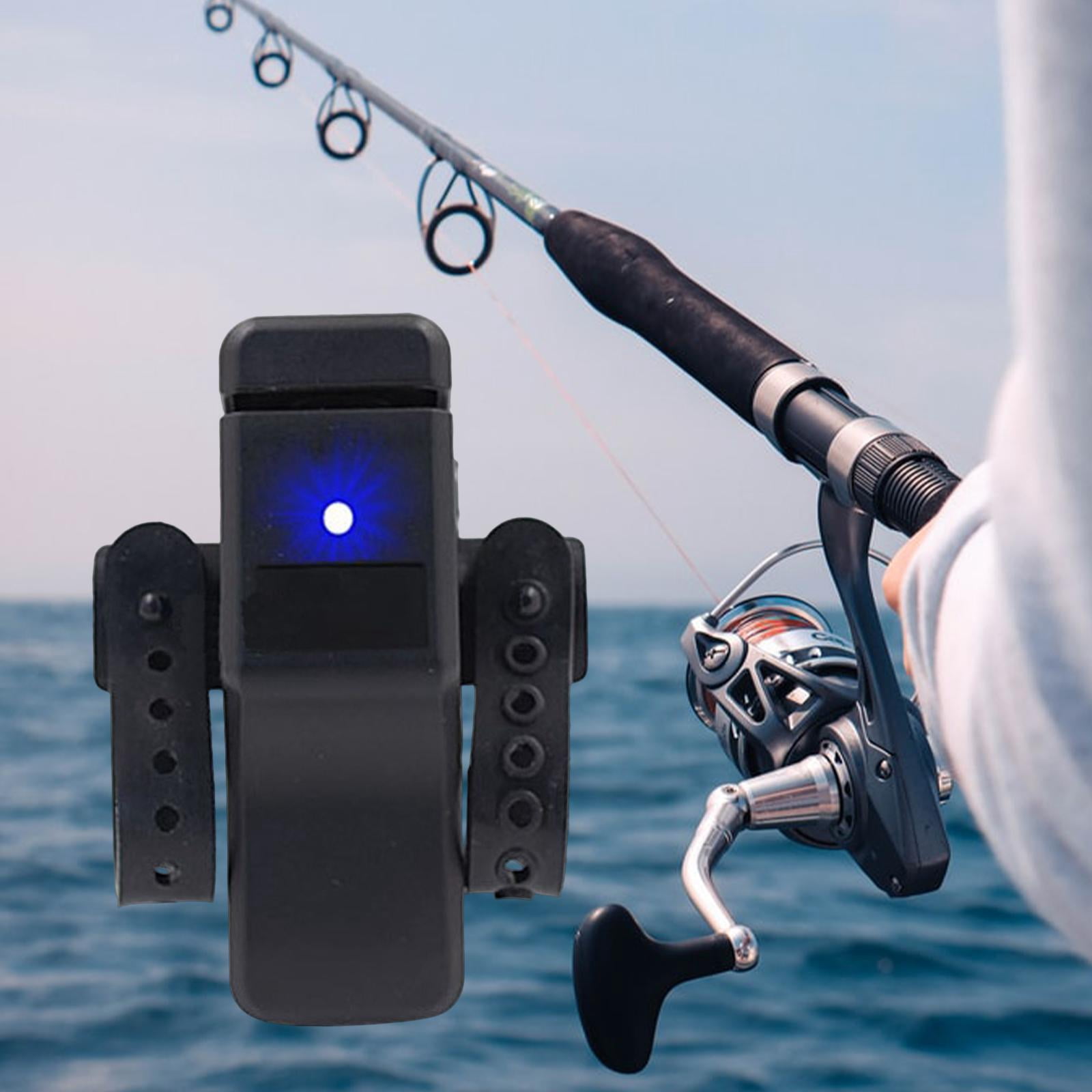 Alarme De Touche De Pêche électrique Avec Alerte Sonore Et Lumineuse - Noir 45mm