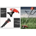 thumbnail image 3 of Floseru Gas Weed Wacker Cordless 2 in 1 String Trimmer, 52cc 2 Cycle Weed Eater with Anti-Slip Handle Brush Cutter Garden Tools Edger Lawn Tool, 3 of 10