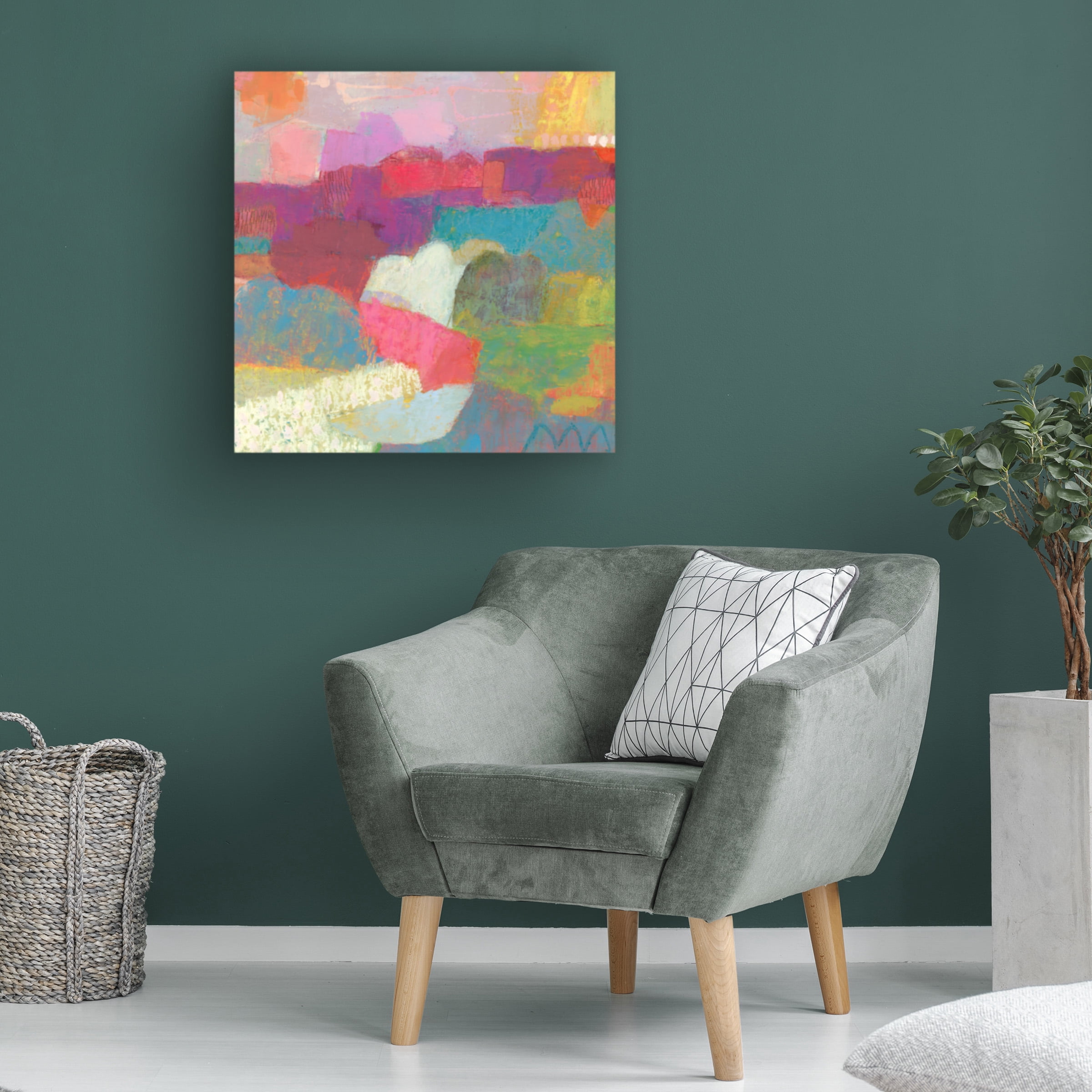 Sue Jachimiec 'Gramercy IV' Canvas Art