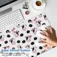 thumbnail image 4 of Long Mouse Pads for Desk,White Cow Bow Cloud Pattern Desk Mats on Top Of Desks, Desk Mouse Pad Extra Large with 3mm Non-Slip Base and Stitched Edge for Gaming,Office,Work,Home 31.5"x15.7", 4 of 6