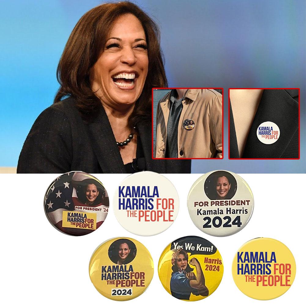 Kamala Harris 2024 Presidential Campaign Button Pins,2024 Harris Mini ...