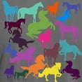 thumbnail image 3 of CafePress - Rainbow Horses T Shirt - Mens Comfort Colors Shirt, 3 of 5