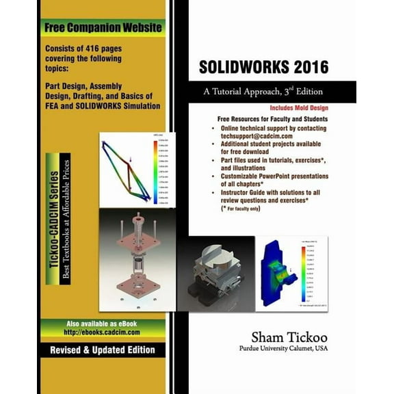 Solidworks 2016: A Tutorial Approach (Paperback)