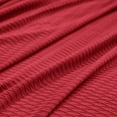 thumbnail image 5 of Superior Diamond Weave Cotton Blanket All Season Bed Blankets, Throw, Burgundy, 5 of 12