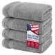 thumbnail image 1 of Juego de toallas de mano American Veteran Towel 100% algodón (paquete de 4), 1 of 5
