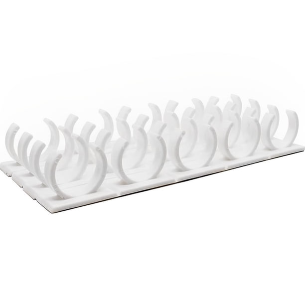 Matsuzay Organizador de especias de PP de 4 piezas, autoadhesivo, sin perforaciones, reemplazo para el hogar, cocina, pimienta, estante de Organizadores de utensilios de cocina