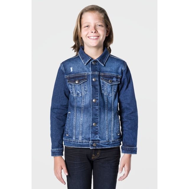 Chamarra Vaquera Oggi Jeans Niño Slim Mezclilla 2243600