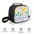thumbnail image 5 of Battle for Dream Island BFDI Lunch Bag Cooler Bag Portable Meal Holder Shoulder Bag Zipper Insulated Lunch Box Tote Bag, 5 of 8