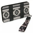 thumbnail image 5 of Wrangler Wristlet Western Wallet Boho Aztec Credit Card Holder for Women, Black, 5 of 7