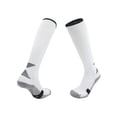 thumbnail image 2 of Annhoo Kids Ribbed Striped Socks Basic Hiking Cycling Knee High Color Block Socks Breathable Gym Sock, 2 of 5