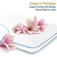 thumbnail image 2 of Nestl Side Sleeper Molded Gel Memory Foam Pillow – 36 x 20 In. Reversible, Tencel-Covered, Perfect for a Side Sleeper, Firm Cooling on 1 Side, Softer on the Other -King, 2 of 7