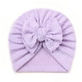 thumbnail image 1 of Toddler Baby Boys Girls Cap Beanie Bowknot Elastics Turban Hat, 1 of 2
