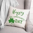 thumbnail image 3 of Creative Products Happy St Patricks Day 16 x 16 Spun Poly Pillow, 3 of 3