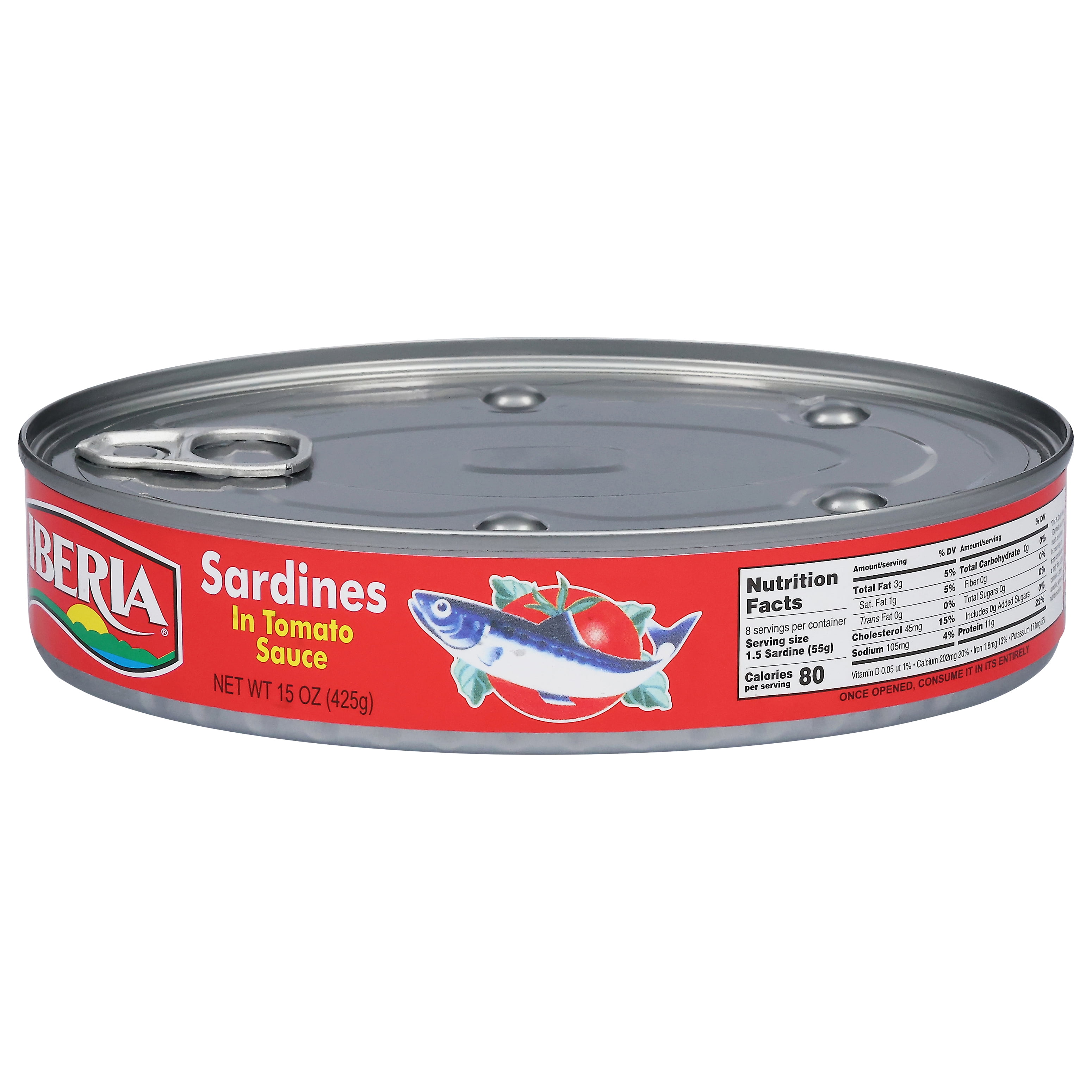 (2 pack) Iberia Sardines in Tomato Sauce 15 oz