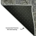 thumbnail image 3 of Addison Rugs Mayfield Washable Transitional Floral Khaki Rectangle Rug, 1'8" x 2'6", 3 of 5