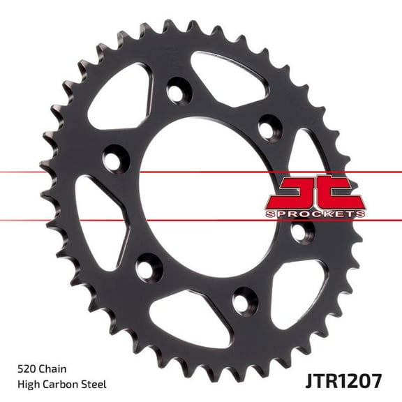 Jt JTR1207.39 Steel Rear Sprocket - 39T (Natural)