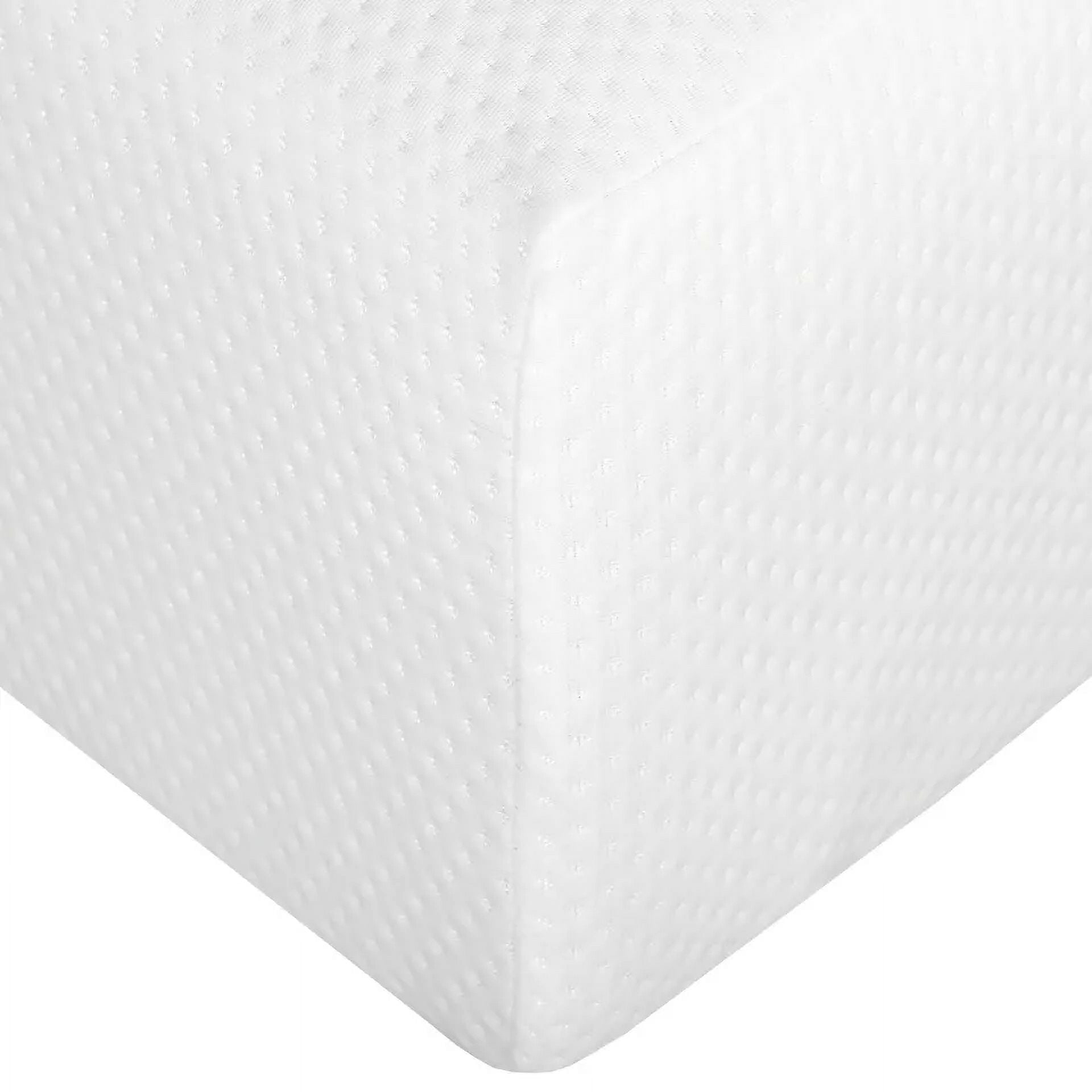 10 in. California King Gel Infused Memory Foam Mattress in a Box, Low Motion Tranfer Pressure Relief Mattress, White