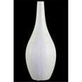 thumbnail image 1 of Collection Tendances Urbaines Vase Rond à Ventre en Céramique 21467 avec Long Col&44; Blanc - Grand, 1 of 1