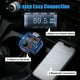 thumbnail image 5 of LENCENT Transmisor FM para Coche, Adaptador de Coche Bluetooth Inalámbrico 5.0 con Cargador USB Rápido Tipo C PD 20W+ QC3.0, Receptor de Reproductor de Mp3 para Vehículo, 5 of 11