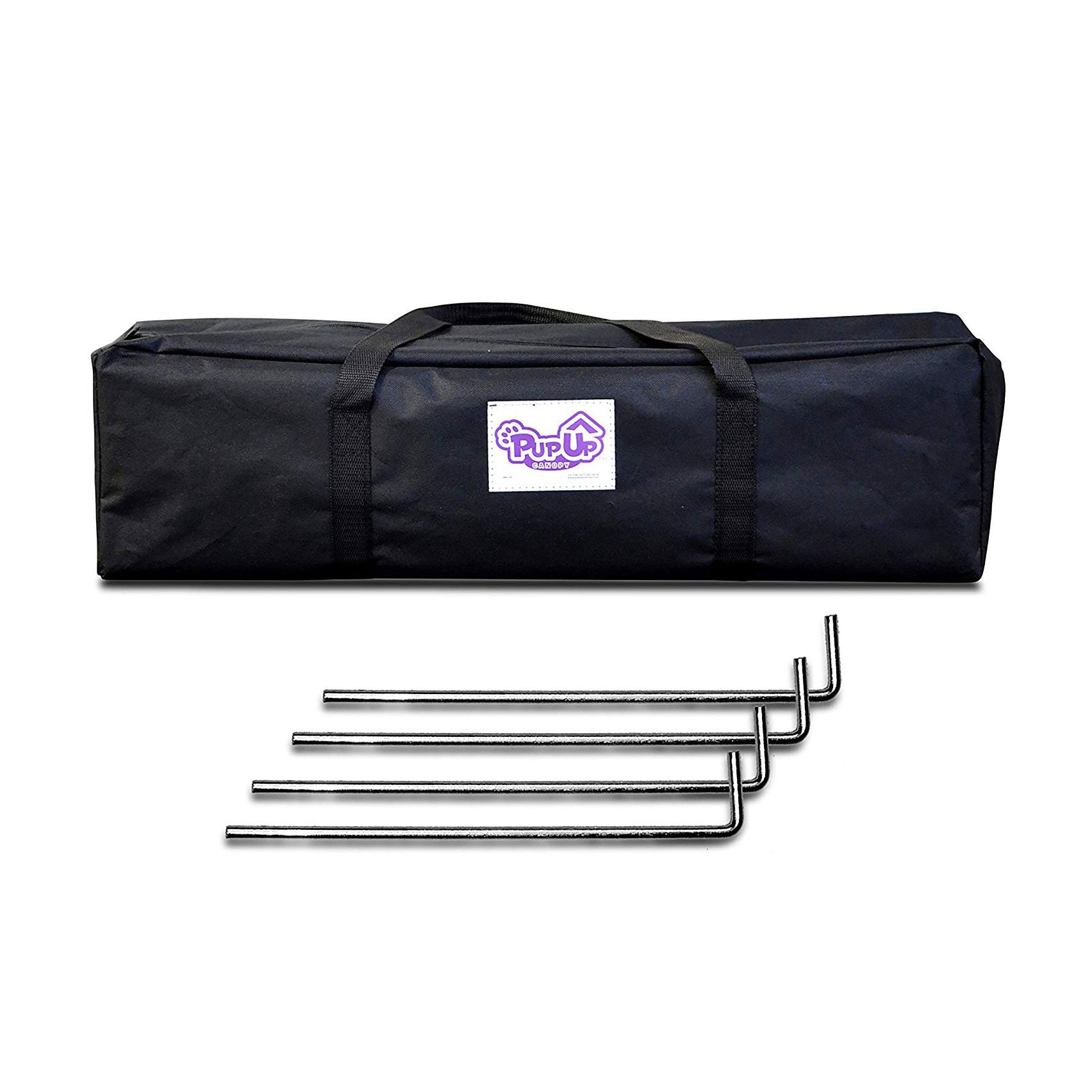 Caravan Canopy PupUp Portable Dog House, Purple, Large, 42"L x 42"W x 51"H