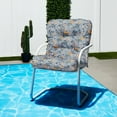 thumbnail image 2 of Classic Accessories Vera Bradley by  Patio Cushion Seat/Back, 41 Inch Rain Forest Leaves Blue, 2 of 5