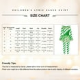 thumbnail image 6 of Zaldita Kids Girl's Striped Christmas Costume Gymnastics Leotards Unitard Ballet Dance Tutu Dress Green 8, 6 of 6