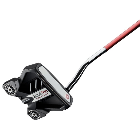 Pre-Owned Odyssey Ten 2-Ball Triple Track Red Stroke Lab Putter 35 Inches