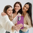 thumbnail image 7 of I-HONVA For Samsung Galaxy S26 Ultra Case,Magnetic 3-Layer Military Grade Drop Protection Anti-Slip Rugged Shockproof Dustproof Protection Phone Case,Purple Pink, 7 of 7