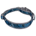 thumbnail image 3 of Country Brook Petz® Blue Paisley Signature Martingale Dog Collar - Each collar you buy, a collar is donated to a shelter, Extra Large, 3 of 5