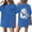 Blue, variant on Women Dolly Memorial T-shirt Unisex Graphic Dolly T-shirts Short Sleeve Round Neck Tee for Fans Memorial Gift Apparel,(L)