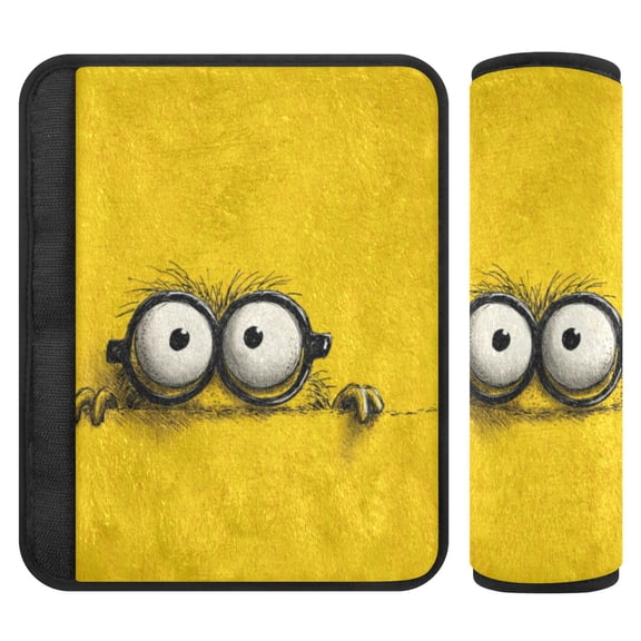 Qxltty Cartoon Car Seat Strap Pads are Soft and Snug Fitting for All Cars Backpacks Pushchair