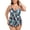 Coconut Tree, variant on RELLECIGA Women's Swimsuit Set V Neck Tankini Top with High Waisted Full Coverage Bottom Two Piece Bathing Suit Size S